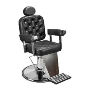 Cadeira Salão Cabeleireiro Barbeiro Reclinável Dompel Luxo