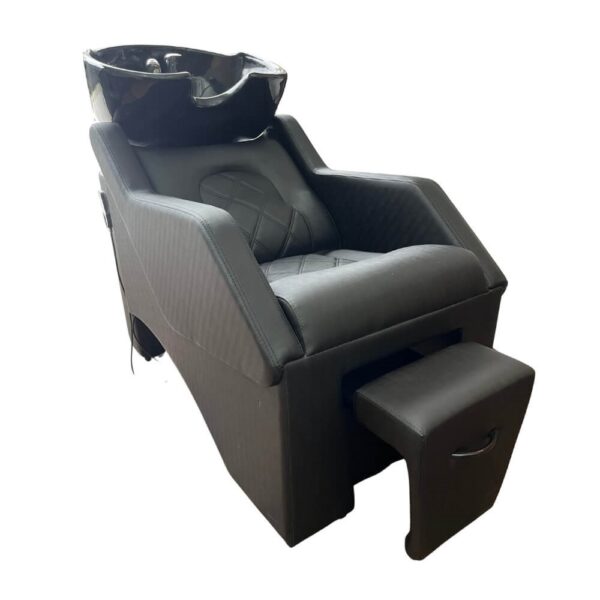 Lavatório para Salão com Cuba de Porcelana e Massageador Nave - Imagem 4